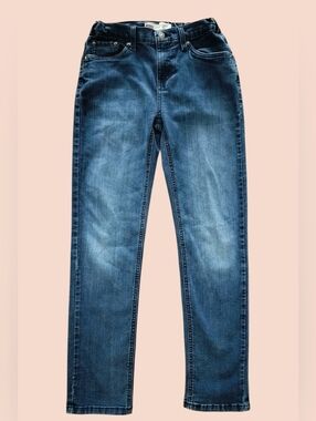 Levi's Men's Medium Blue Straight Jeans 502 14 Reg